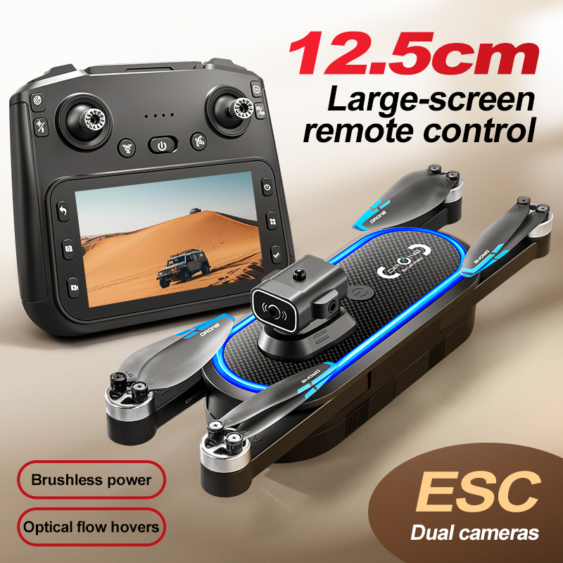 2025 S186 Drone Professional 4 - огляд і ціна Drone Controller Screen