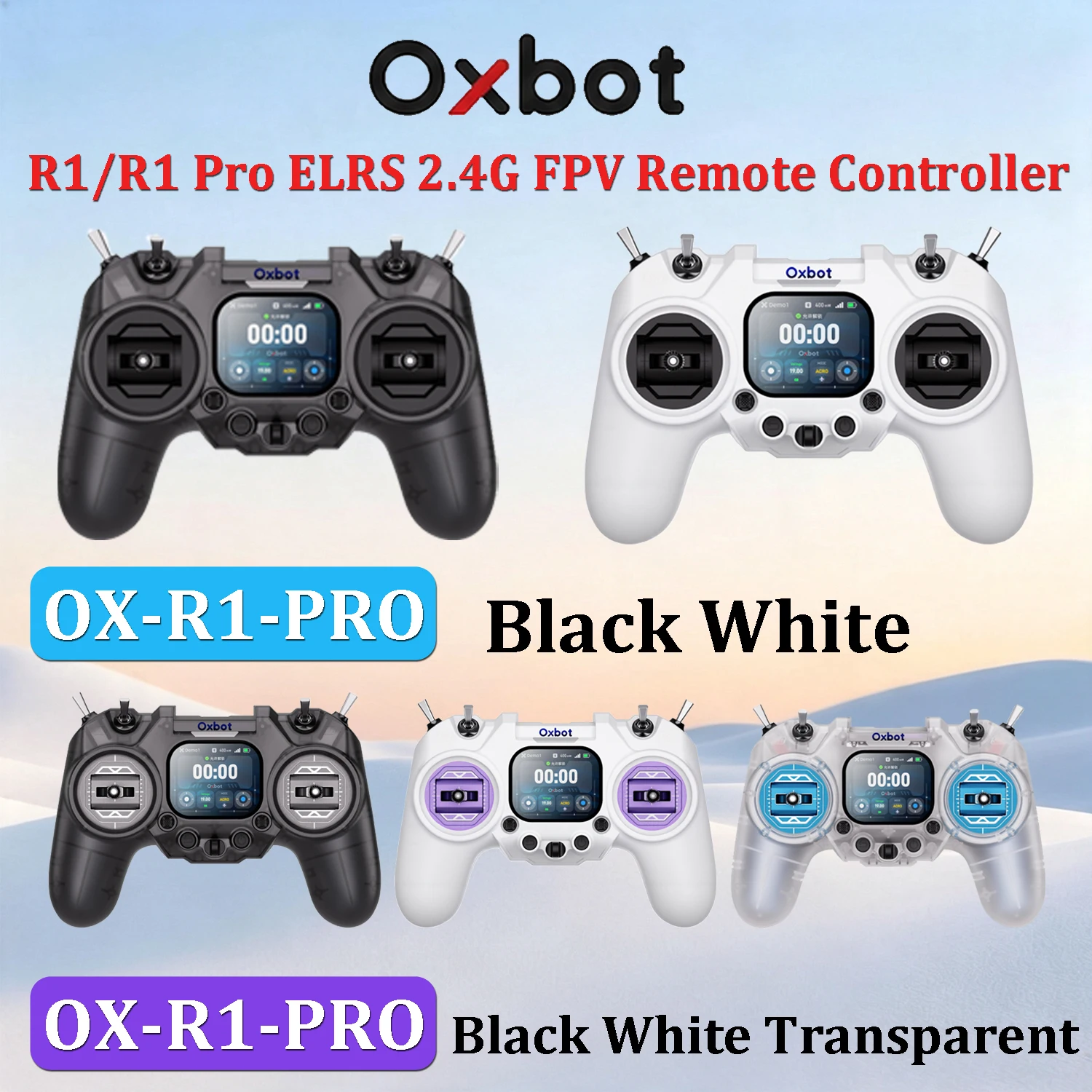 Oxbot R1/R1 Pro ELRS 2.4G FPV  - огляд і ціна Drone Control Stick
