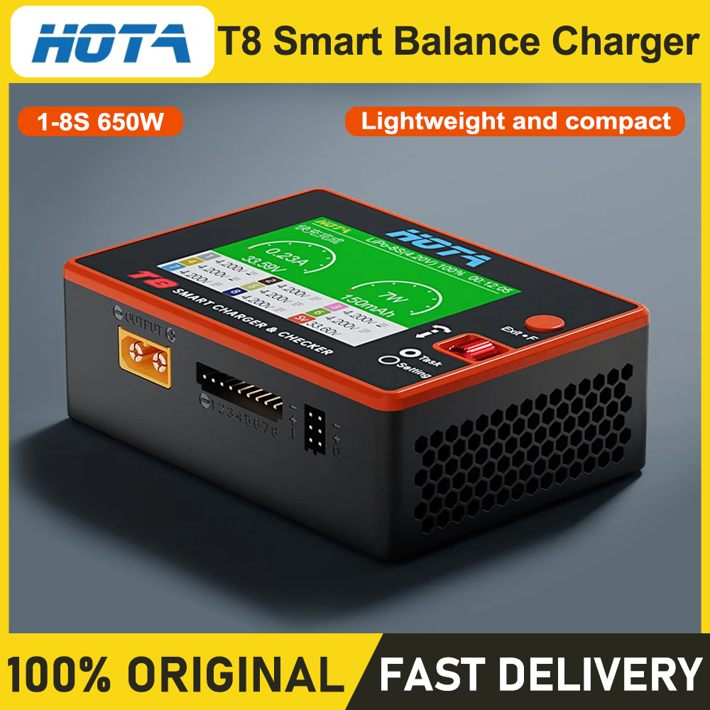HOTA T8 Smart Balance Charger  - огляд і ціна Drone Power Bank
