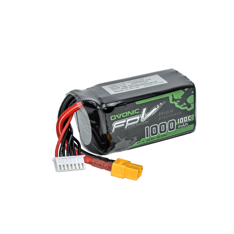 2Pcs OVONIC 1000mAh 100C 22.2V - огляд і ціна Drone Power Bank