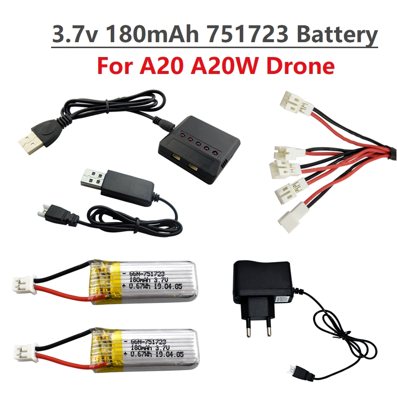 Original 3.7V 180mAh Lipo Batt - огляд і ціна Drone Power Bank